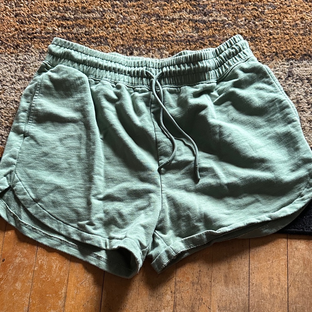 Gymshark Sage Green Women's Athletic Shorts